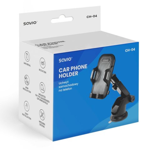 Uchwyt samochodowy na telefon SAVIO CH-04 Savio