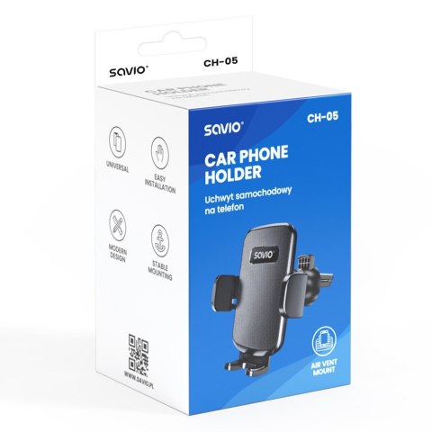 Uchwyt samochodowy na telefon SAVIO CH-05 Savio