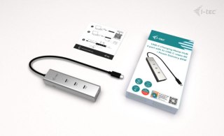 HUB USB-C Charging Metal 5 port with USB-C video 8K + Power Delivery 85W I-tec