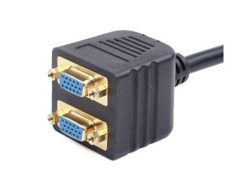 Adapter VGA(M)->2xVGA(F) 20cm Gembird