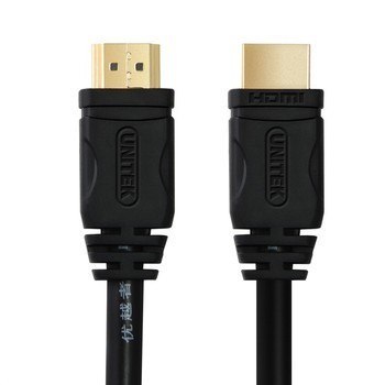 Kabel HDMI M/M 3,0m v2.0; GOLD; BASIC Unitek