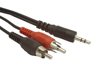 Kabel MINIJACK/2XRCA (CHINCH)M/M 1.5M Gembird