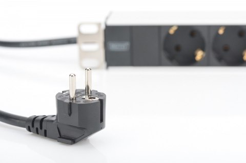 Listwa zasilająca PDU 19" RACK 8xSchuko, 2m 1xSchuko, 16A, aluminiowa Digitus