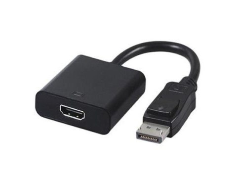 Adapter Displayport (M) -> HDMI (F) 10 cm Gembird