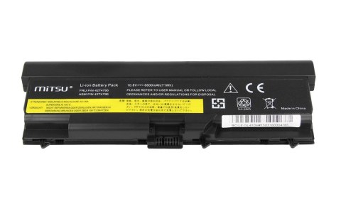 Bateria do Lenovo E40, E50, SL410, SL510 6600 mAh (71 Wh) 10.8 - 11.1 Volt Mitsu