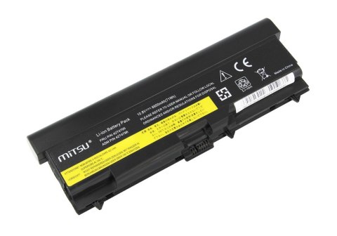 Bateria do Lenovo E40, E50, SL410, SL510 6600 mAh (71 Wh) 10.8 - 11.1 Volt Mitsu