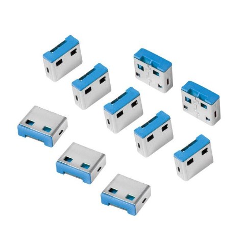 Blokada portów USB x10 bez klucza LogiLink