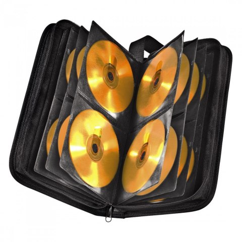 CD Wallet 104 CD Nylon Czarny Hama