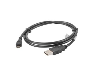 Kabel USB 2.0 micro AM-MBM5P 1M czarny Lanberg