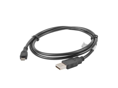Kabel USB 2.0 micro AM-MBM5P 1M czarny Lanberg