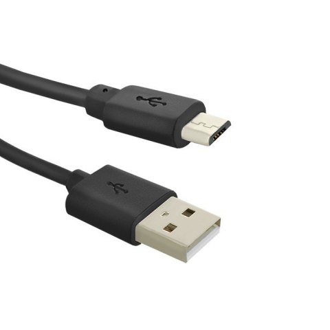 Ładowarka sieciowa 17W | 5V | 3.4A | 2xUSB + kabel Micro USB Qoltec