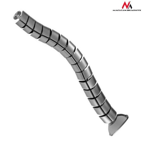 Organizator maskownica kabli do biurka MC-768 S srebrna Maclean