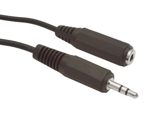 Przedłużacz Minijack M/F 3M stereo Gembird