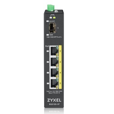 RGS100-5P Switch Unmanaged PoE SFP Zyxel