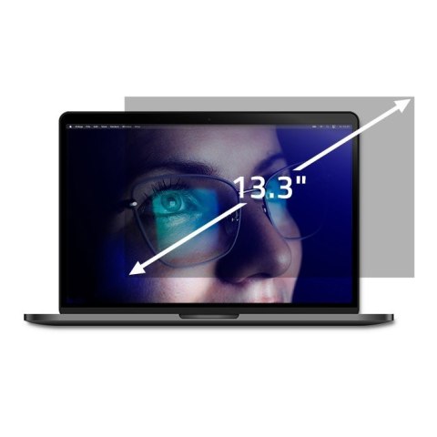 Filtr prywatyzujący RODO | 13.3 cali | 16:9 Qoltec