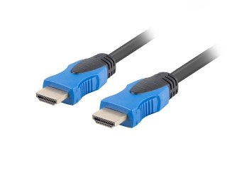 Kabel HDMI M/M v2.0 4K pełna miedź 15m czarny Lanberg