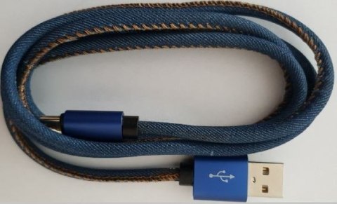 Kabel Micro USB premium jeans 2 m Gembird