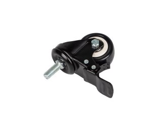 Kółka x4 z gwintem i hamulcem do szaf wiszących 19-calowych Lanberg