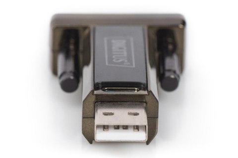 Konwerter/Adapter USB 2.0 do RS232 (DB9) z kablem USB A M/Ż długość 80cm Digitus