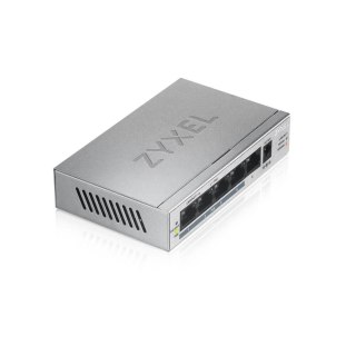 Przełącznik GS1005-HP 5 Port Gigabit PoE+ unmanaged desktop 60W Zyxel
