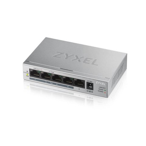 Przełącznik GS1005-HP 5 Port Gigabit PoE+ unmanaged desktop 60W Zyxel