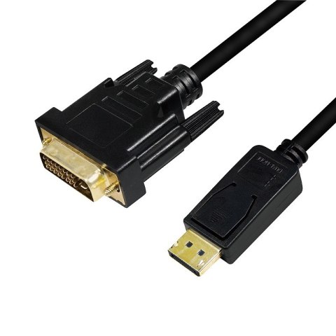 Kabel DisplayPort 1.2 do DVI 3m Czarny LogiLink