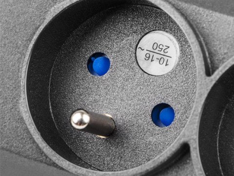 Listwa zasilająca 5m multi M12 czarna M12/50/CZ Armac