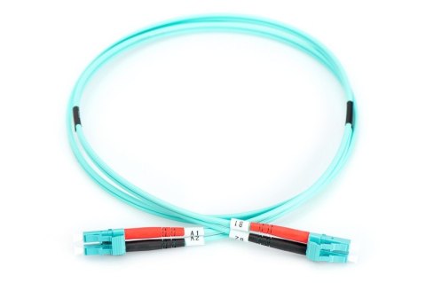 Patch cord światłowodowy FO LC-LC MM 50/125 OM3 duplex LSOH 2m Digitus