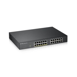 Przełącznik GS1900-24EP-EU0101F 24xGbE L2 12xPoE Rack 130W Zyxel