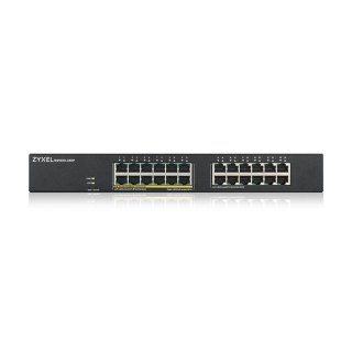 Przełącznik GS1900-24EP-EU0101F 24xGbE L2 12xPoE Rack 130W Zyxel