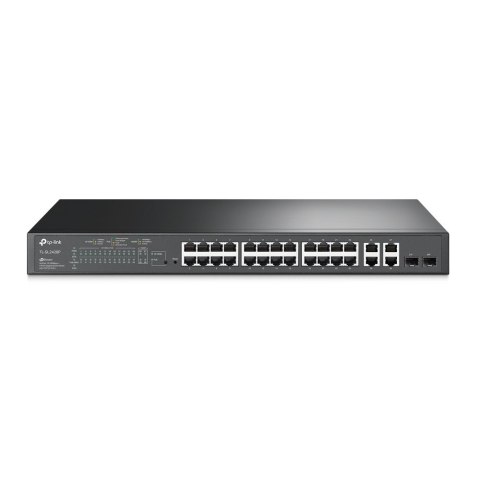 Przełącznik SL2428P Switch Smart 24PoE+ 2GE 2SFP TP-LINK