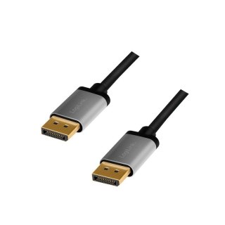 Kabel DisplayPort 4K/60 Hz,DP/M do DP/M aluminiowy 3m LogiLink