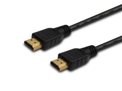 Kabel HDMI (M) 20m, czarny, złote końcówki, v1.4 high speed, ethernet/3D, CL-75 Savio