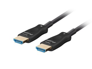 Kabel HDMI M/M v2.1 30M 8K czarny optyczny AOC Lanberg
