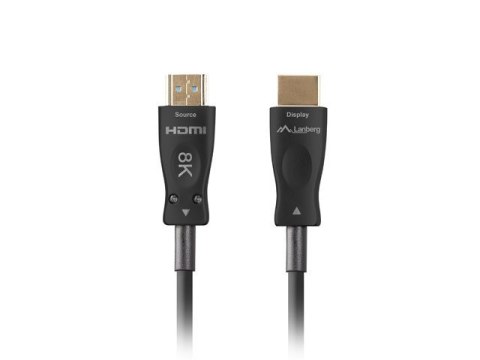 Kabel HDMI M/M v2.1 30M 8K czarny optyczny AOC Lanberg