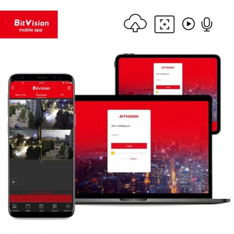 Kamera kopułkowa sieciowa IP IPC PoE 5MPx MCTV-515 Maclean