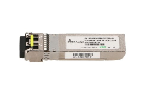 Moduł SFP+ 10G 1550nm single 10km LC Extralink