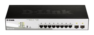 Przełącznik DGS-1210-10P Switch 8GE PoE 2SFP D-Link