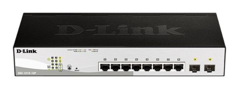Przełącznik DGS-1210-10P Switch 8GE PoE 2SFP D-Link