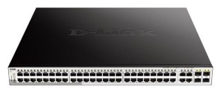 Przełącznik DGS-1210-52MP 48GE PoE+ 4SFP D-Link