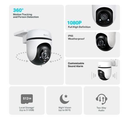 Kamera Tapo C500 WiFi 1080p Outdoor TP-LINK