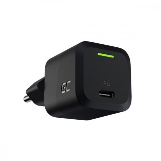 Ładowarka GC PowerGaN 33W PD 3.0 QC 3.0 USB-C czarna Green Cell