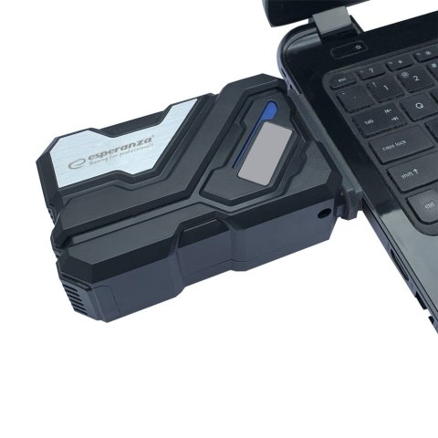 Wentylator chłodzący LED USB Norte Esperanza