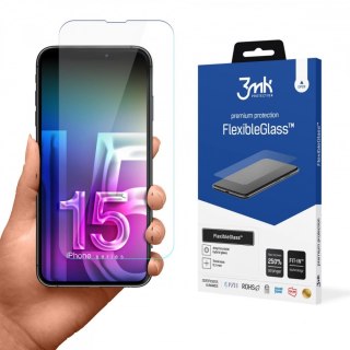 FlexibleGlass iPhone 15 Plus 6,7 Szkło hybrydowe 3MK
