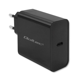 Ładowarka Super Quick PD | 1xUSB-C | 65W | 5-20V | 3-3.25A | Czarna Qoltec