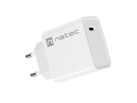 Ładowarka sieciowa Ribera 1x USB-C 20W Biała Natec