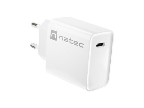 Ładowarka sieciowa Ribera 1x USB-C 20W Biała Natec