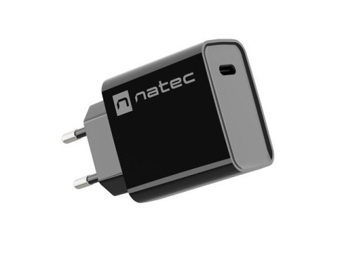Ładowarka sieciowa Ribera 1x USB-C 20W Czarna Natec