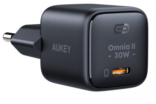 PA-B1L Black Omnia II Mini ładowarka sieciowa 1xUSB-C PowerDelivery 30W 5A AUKEY