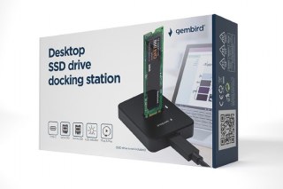 Stacja dokujaca dysków M.2 SATA i NVME USB-C Gembird